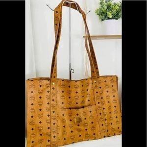 Vintage MCM Visetos Large Tote